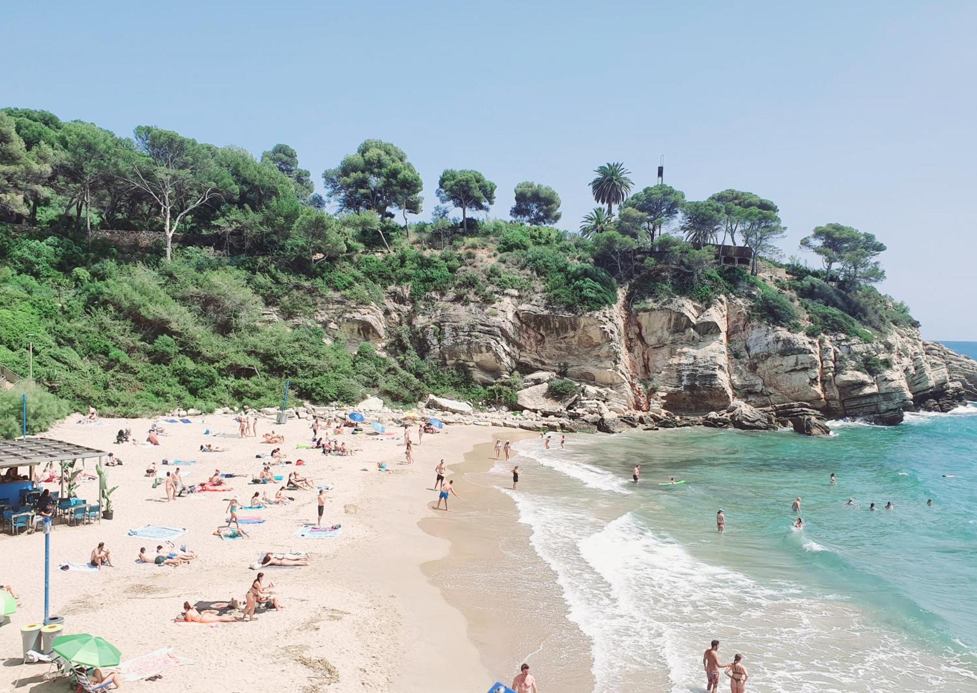 Apartamento Cerca Cala Crancs Playa Salou Extérieur photo